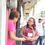 Casa por casa, escuchando a la gente, Daniela Griego construye la ruta de la continuidad por la transformación de Xalapa