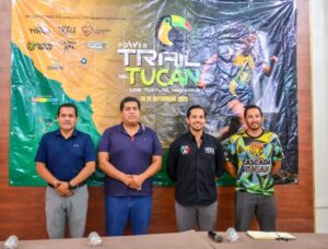 Presentan el Trail del Tucán, en San Andrés Tuxtla