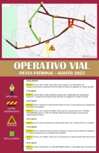 Tránsito del Estado llevará a cabo operativo en Teocelo por fiestas patronales