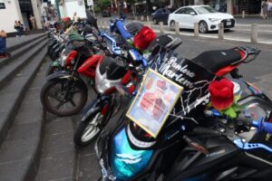 Motociclistas cumplen 15 años de peregrinación; Tlaxcala a Xalapa