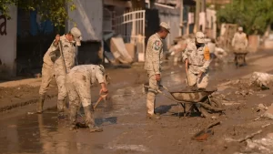 Al 80 % las labores de limpieza en el norte de Veracruz; Rocío Nahle García
