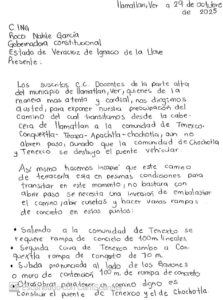 Siguen destruidos caminos y puentes en Ilamatlán; comunidades indígenas continúan incomunicadas