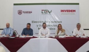 Las magistraturas del TEV capacitan, en materia de elección de agencias y subagencias municipales, a las personas servidoras públicas de los ayuntamientos de la región norte del estado