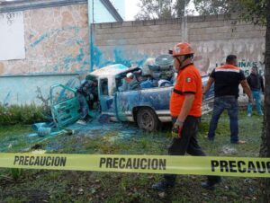 Accidente en Banderilla deja cinco lesionados originarios de Las Vigas de Ramírez