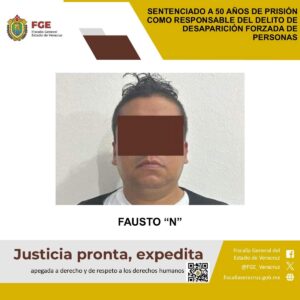 Sentencian a 50 años a exdirector de Tránsito en Veracruz