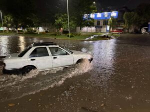 Lluvias provocan daños en Poza Rica, Tihuatlán y Coatzintla