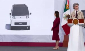Presentan Olinia primer auto eléctrico mexicano