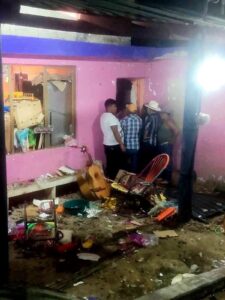 Explosión de tanque de gas deja varios lesionados en Trapiches, Misantla