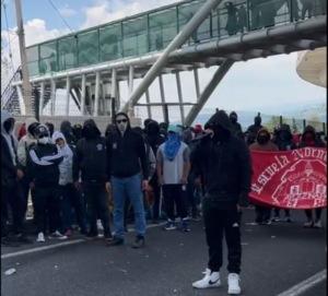Caseta de Tlalpan con cierres por manifestación