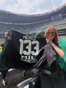Regina Blandón alza la voz por madres buscadoras en Mundial 2026