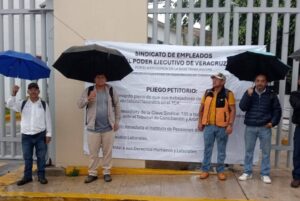 Trabajadores del SEPEV exigen cumplimiento de laudos