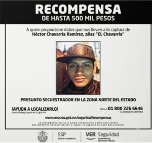 FGE rebaja recompensa por líder criminal ligado a caso Roxana Guzmán