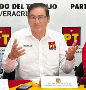 PT desconoce a Vicente Aguilar como coordinador estatal en Veracruz