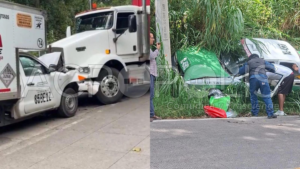 Jornada complicada en el Puente del Diablo: dos incidentes generan movilización en Coatepec