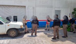 Catea FGR inmueble en la colonia Valente Díaz en Veracruz y asegura más de dos mil litros de Gas L.P.
