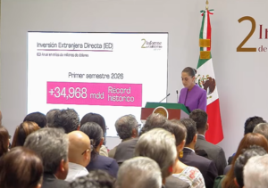 Economía mexicana mantiene avance: Sheinbaum