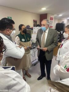 Secretario de Salud federal supervisa brote de sarampión en Veracruz