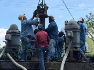 CAEV incrementa flujo de agua en Martínez de la Torre