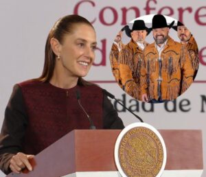 Sheinbaum anuncia a Intocable para el Grito 2026
