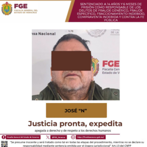 Exnotario de Fortín recibe 14 años de prisión