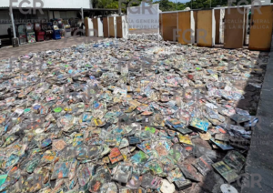 Destruyen casi cinco toneladas de objetos en Veracruz