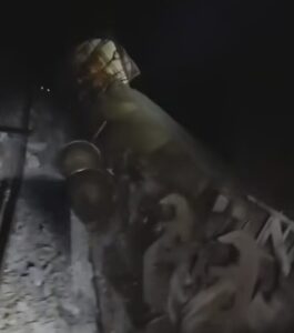 Se descarrila tren cargado con grano en Acultzingo (+Video)