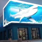 Instalan pantalla 3D en Acuarium de Veracruz