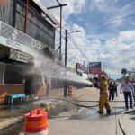 Otro ataque a Dauzón, incendian local