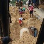 Atiende CAEV fuga de agua en Tuxpan 