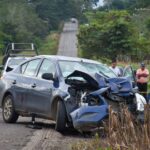 Accidente fatal deja un policía de Oluta muerto y el segundo comandante herido