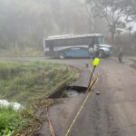 Está a punto de colapsar puente de Coatepec