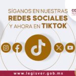 Abre Congreso de Veracruz su cuenta en TikTok