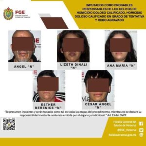 Desarticulan célula criminal dedicada al modus operandi de “goteras”; imputan a cinco por homicidio y robo
