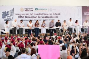 Hospital Materno Infantil de Coatzacoalcos, sello de transformación y justicia social: Rocío Nahle