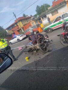 Dos lesionados deja accidente en bulevar Xalapa- Banderilla