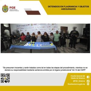 Operativo en Tlapacoyan deja 7 detenidos