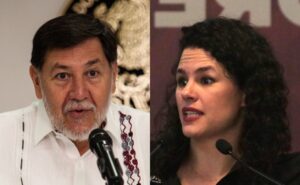 Fernández Noroña critica a Luisa Alcalde, presidenta nacional de Morena