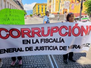 Denuncian al Fiscal del distrito de Xalapa