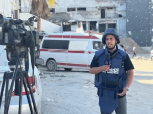 Reportan al sexto periodista privado de la vida en Gaza