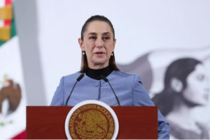 Las Fuerzas Armadas seguirán en los puertos, asegura Sheinbaum