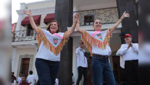 Rocío Nahle se reunirá con Claudia Sheinbaum; confirma Grito en Plaza Lerdo