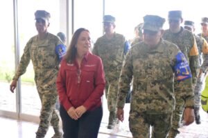 Continúan los trabajos de limpieza al norte del estado; Rocío Nahle