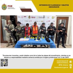 Detienen a dos personas y aseguran objetos, tras operativo en Córdoba
