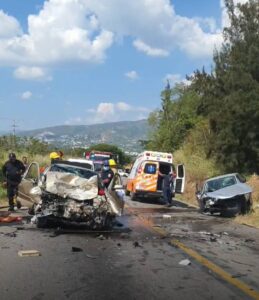 Fatal accidente en la carretera federal México–Acapulco; una persona pierde la vida y hay varios heridos