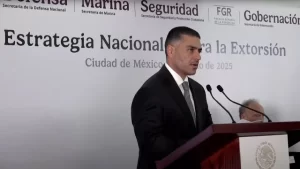 12 cárceles concentran el 56 % de los teléfonos utilizados para extorsionar: Omar García Harfuch 