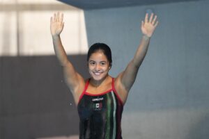 Alejandra Estudillo, la joven clavadista mexicana que brilla en el Mundial 2025