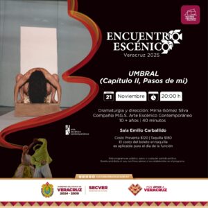 Estrenan Umbral, obra poética y sensorial desde la danza, música y artes visuales