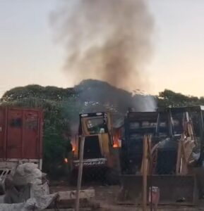 Incendio en Emiliano Zapata