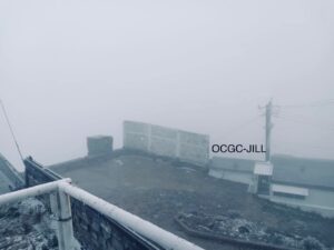 Se registra ligera caída de aguanieve en el Cofre de Perote