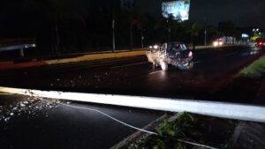 Accidente vial revela la peligrosas irregularidades